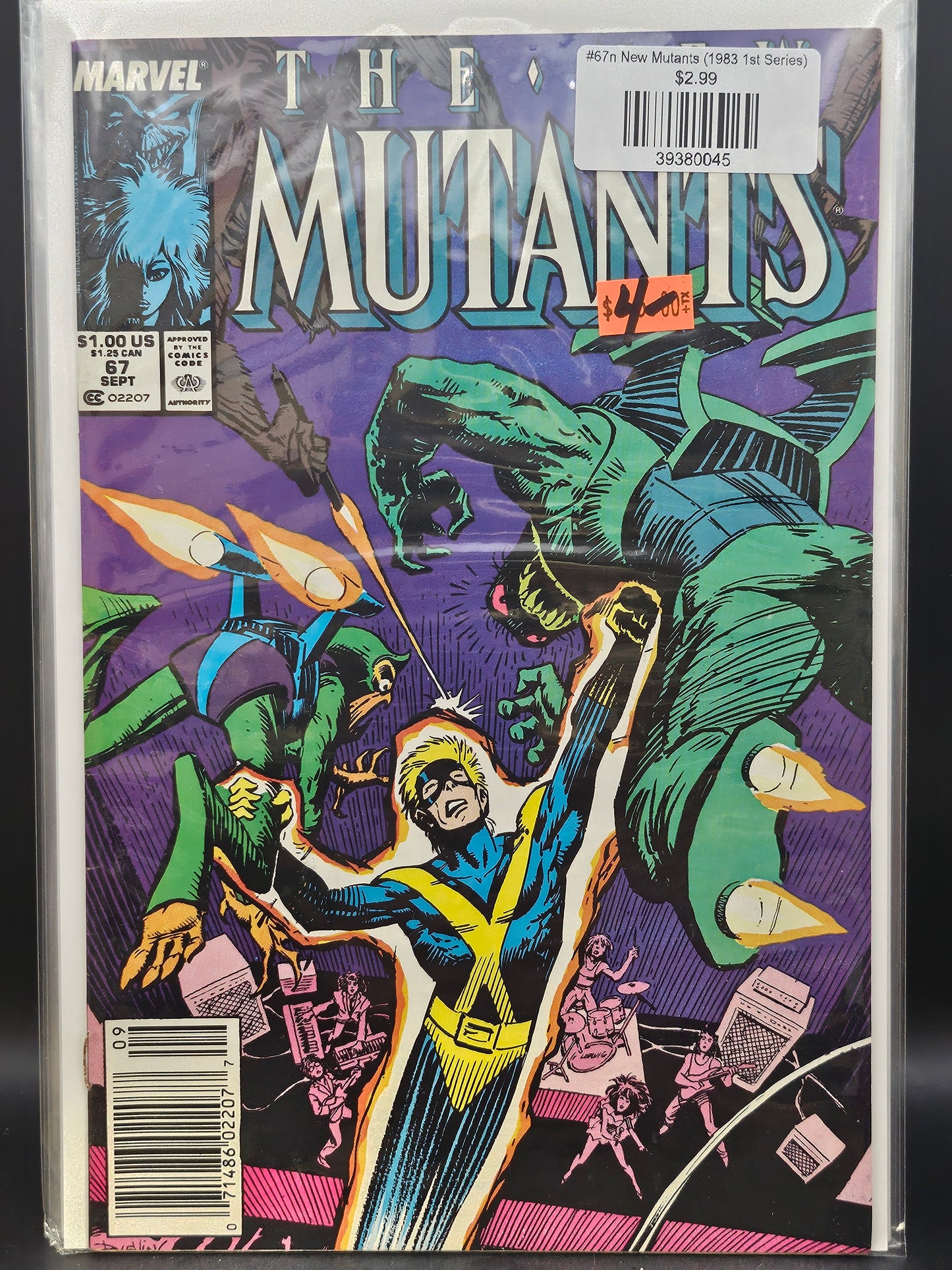 #67n New Mutants (1983 1st Series)