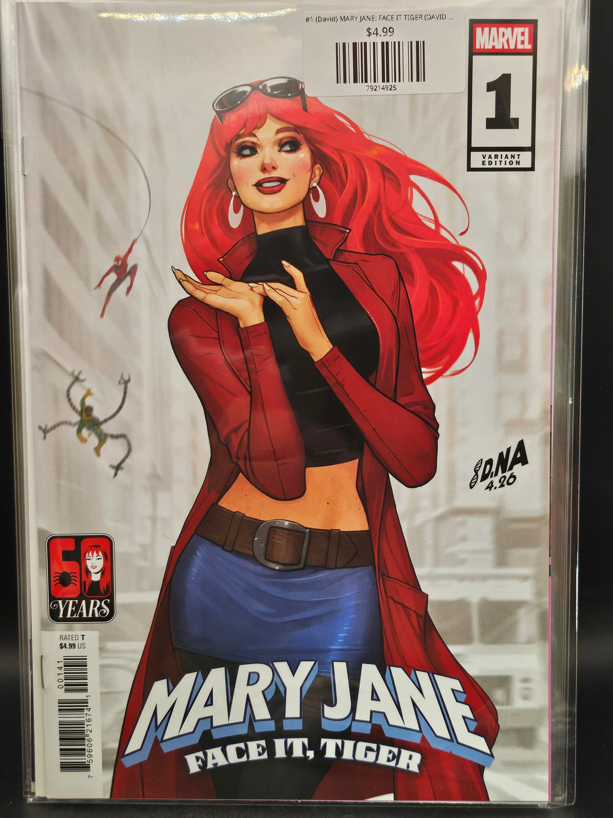 #1 (David) MARY JANE: FACE IT TIGER (DAVID NAKAYAMA VARIANT)