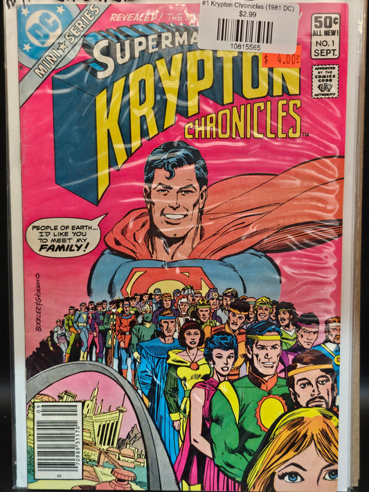 #1 Krypton Chronicles (1981 DC)