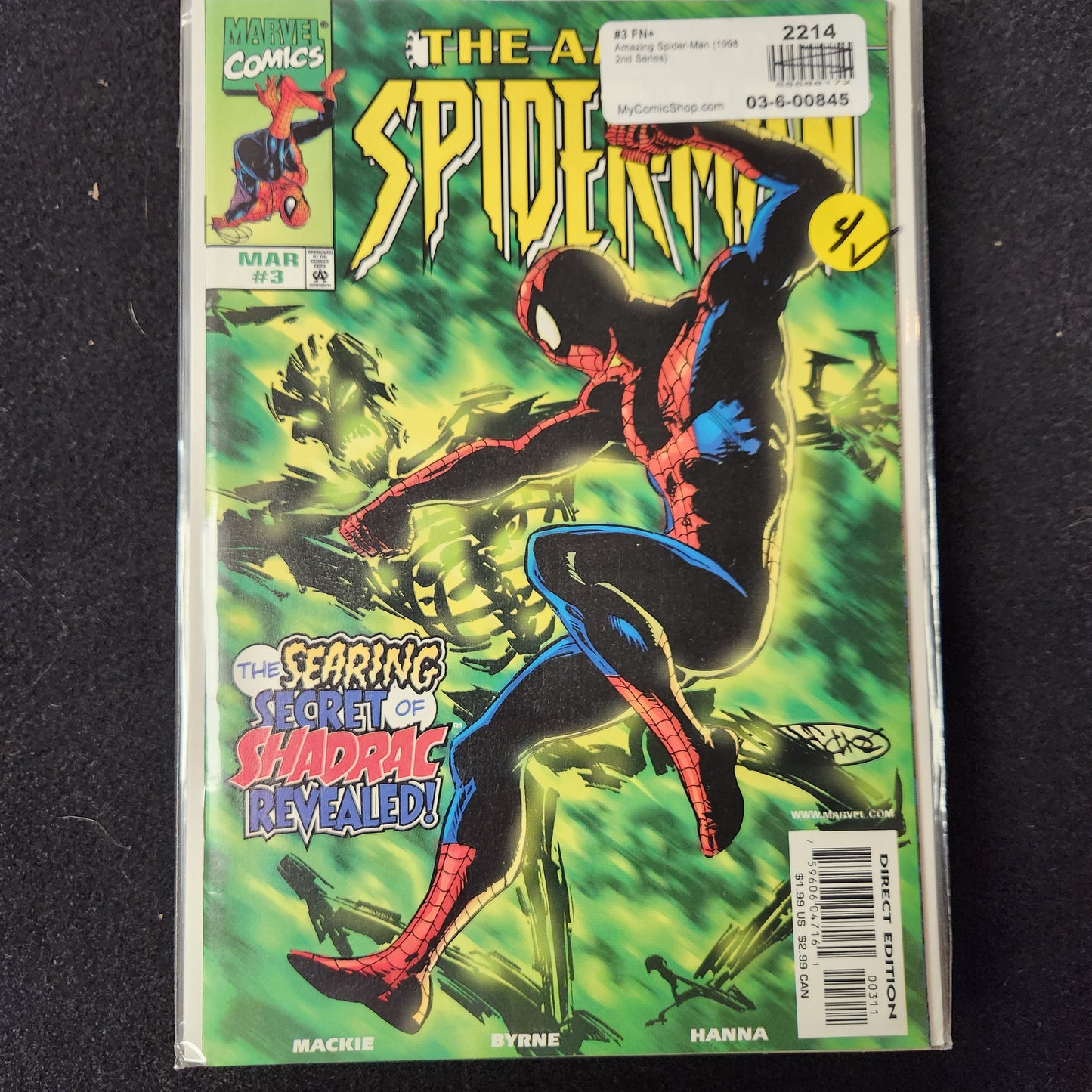 The Amazing Spider-Man #3 (1999–2013 V2)