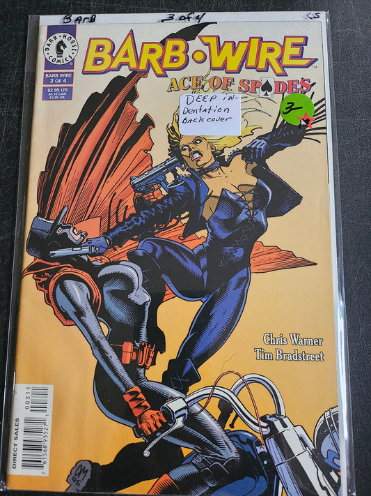 Barb Wire: Ace of Spades – Dark Horse Comics – (1996) – Volume 1 – Limited Series - #3 of 4