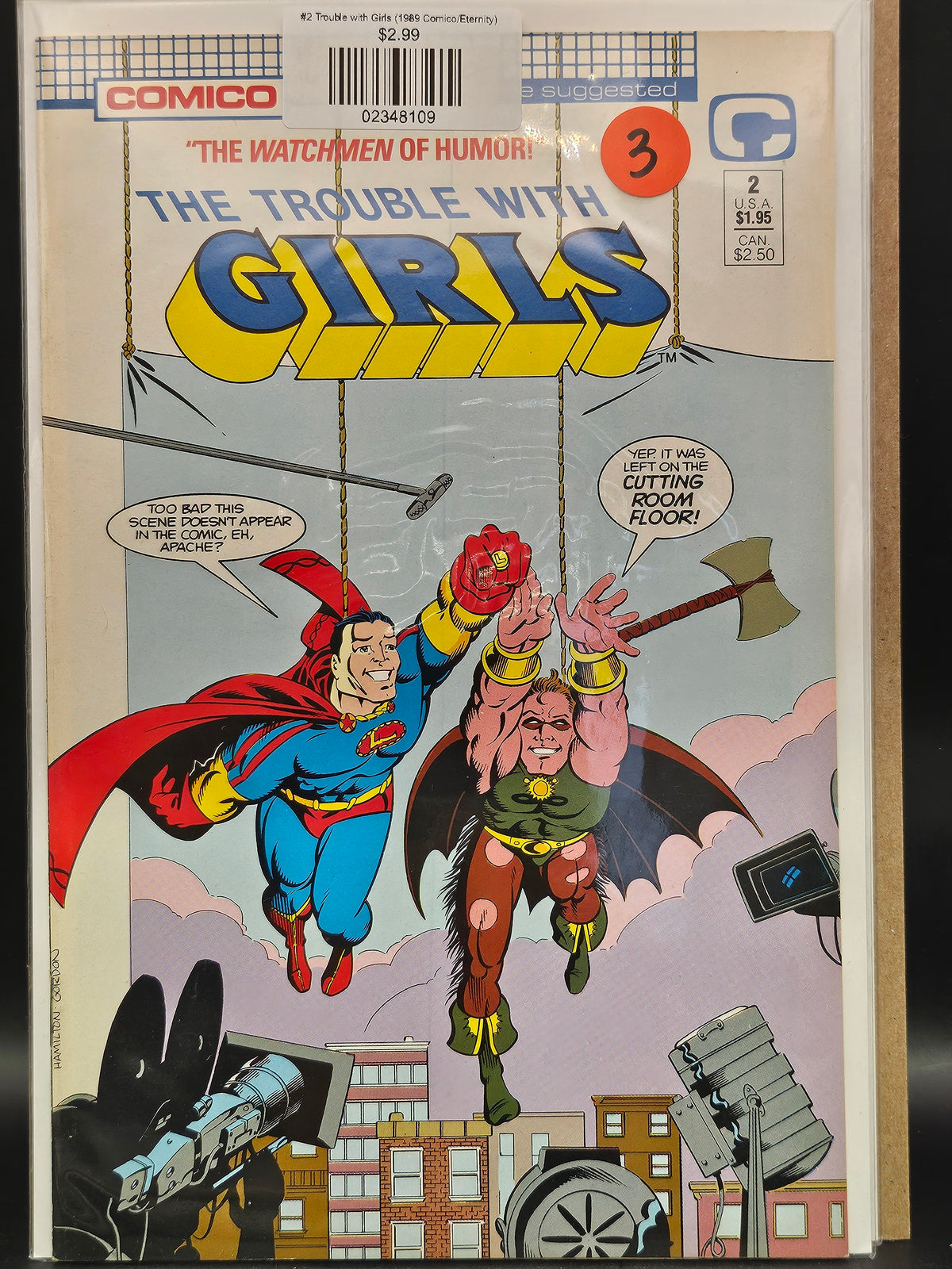 #2 Trouble with Girls (1989 Comico/Eternity)