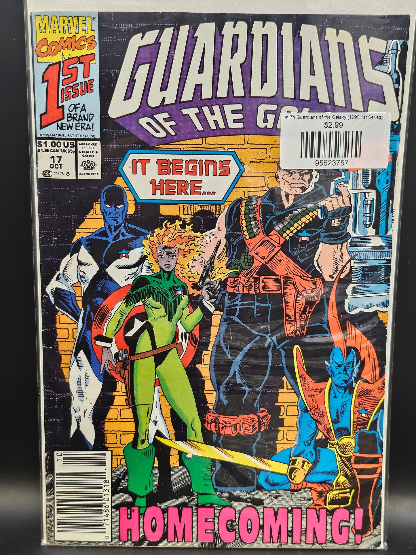 #17n Guardians of the Galaxy (1990 1st Series)