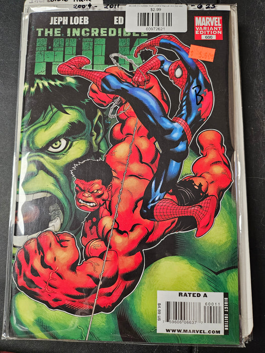 #600B Incredible Hulk (2009 Marvel 3rd Series)