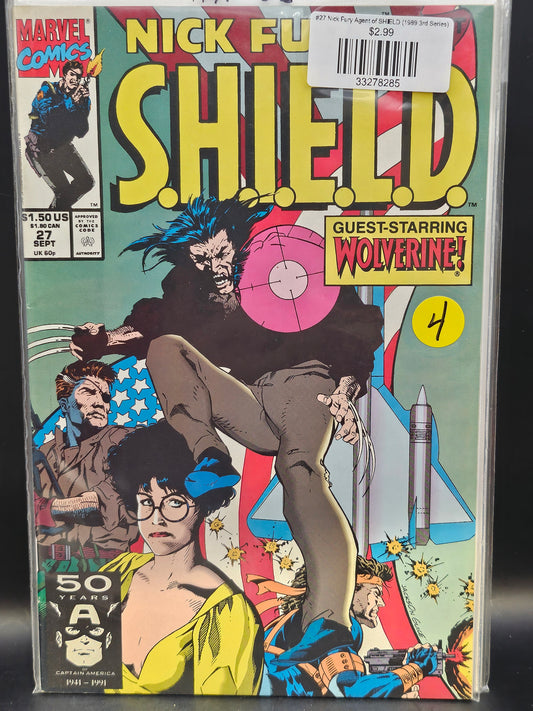 #27 Nick Fury Agent of SHIELD (1989 3rd Series)