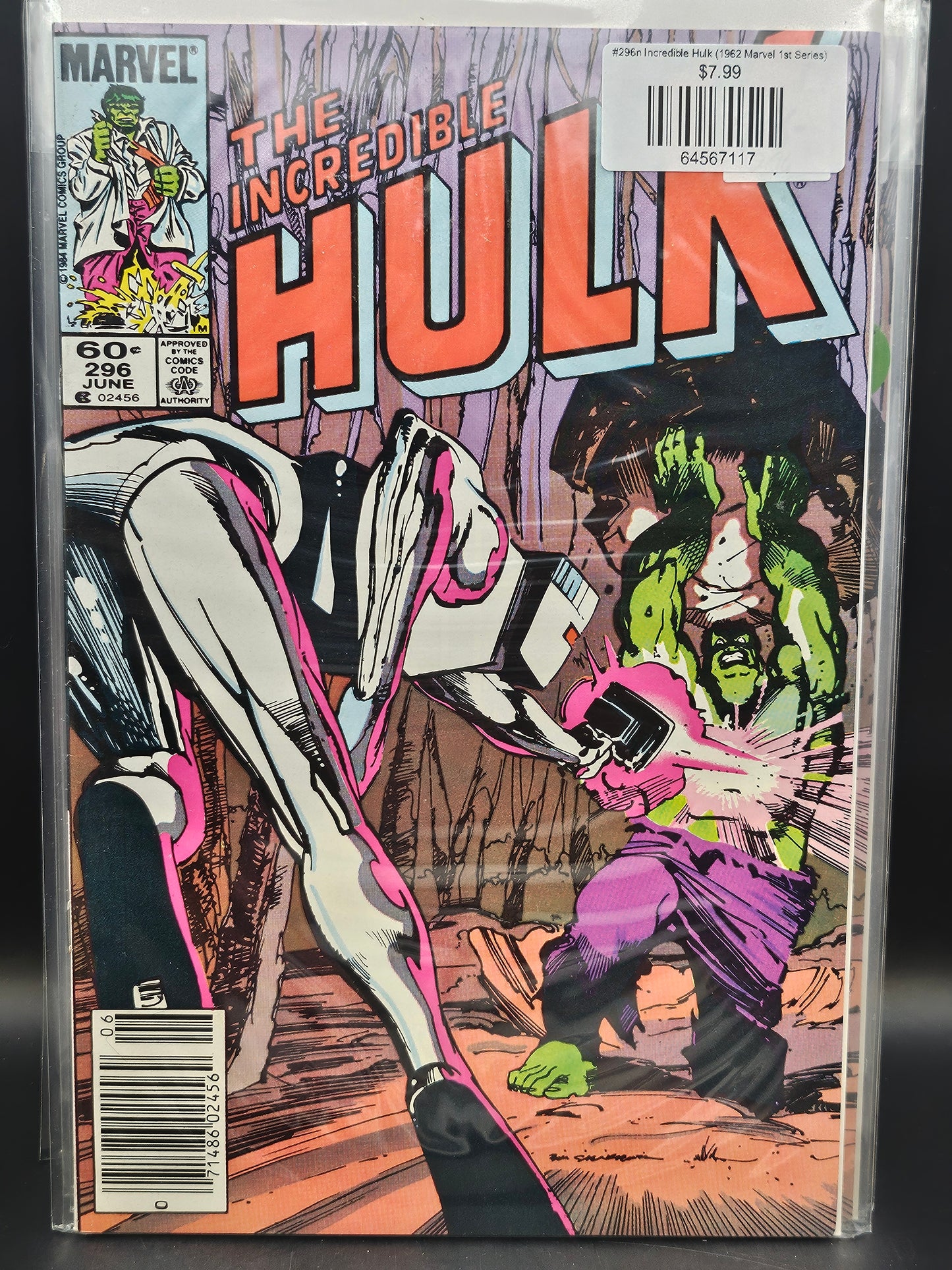#296n Incredible Hulk (1962 Marvel 1st Series)