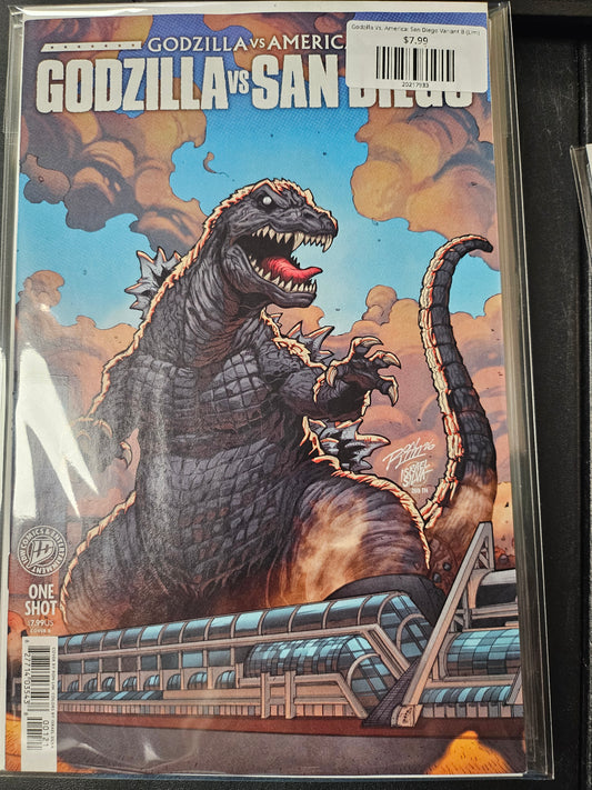 Godzilla Vs. America: San Diego Variant B (Lim)