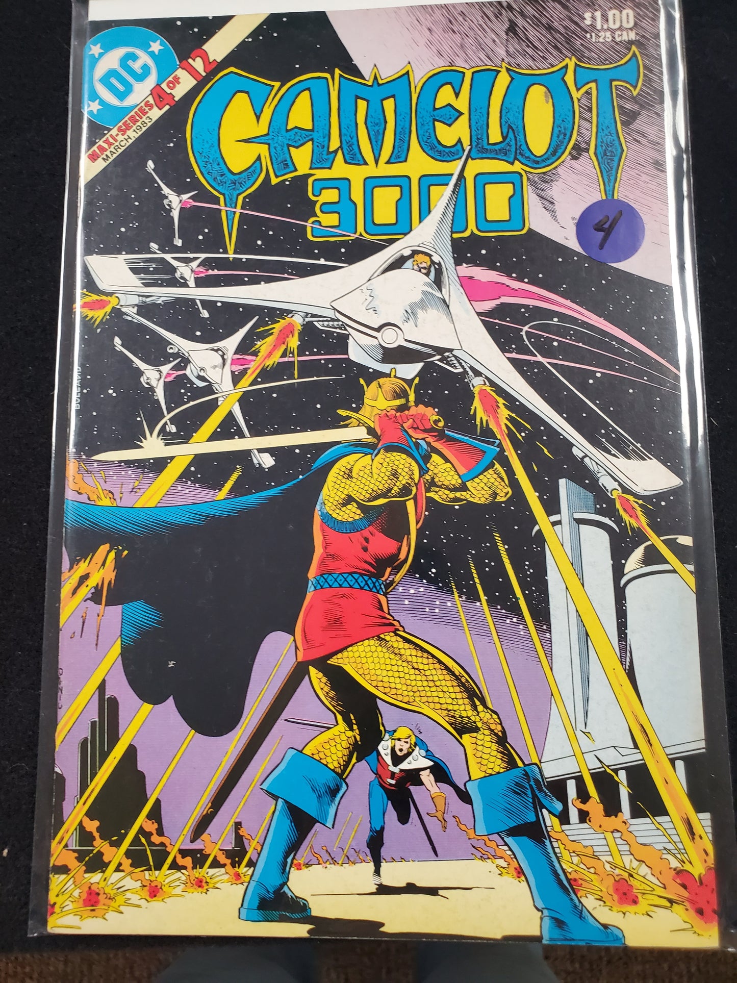 Camelot 3000 – DC Comics – 1982–1985 – Volume 1 – Limited Series – #4 of 12