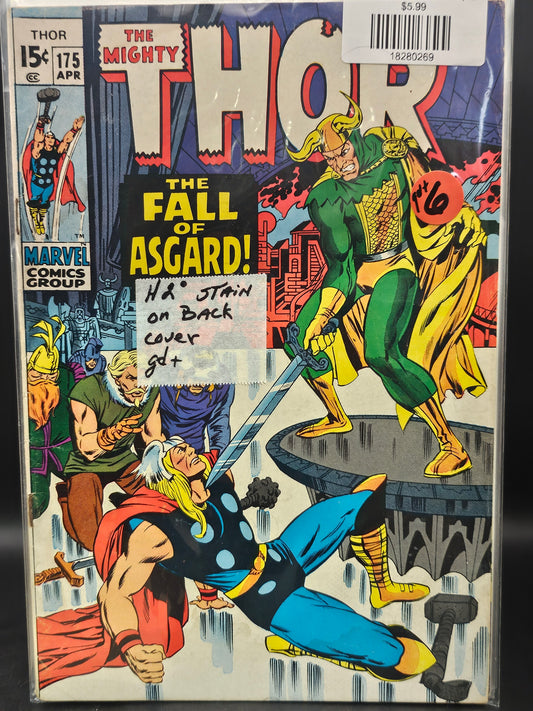 #175 Thor (1962 Marvel 1st Series Journey Into Mystery)