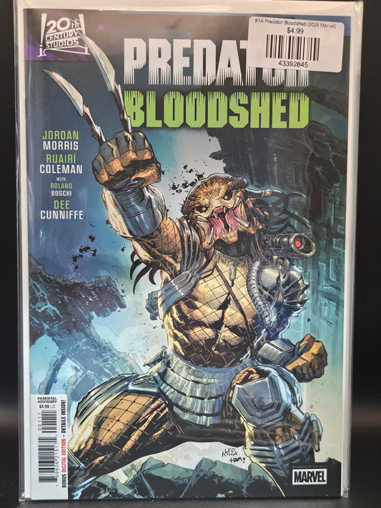 #1A Predator Bloodshed (2026 Marvel)