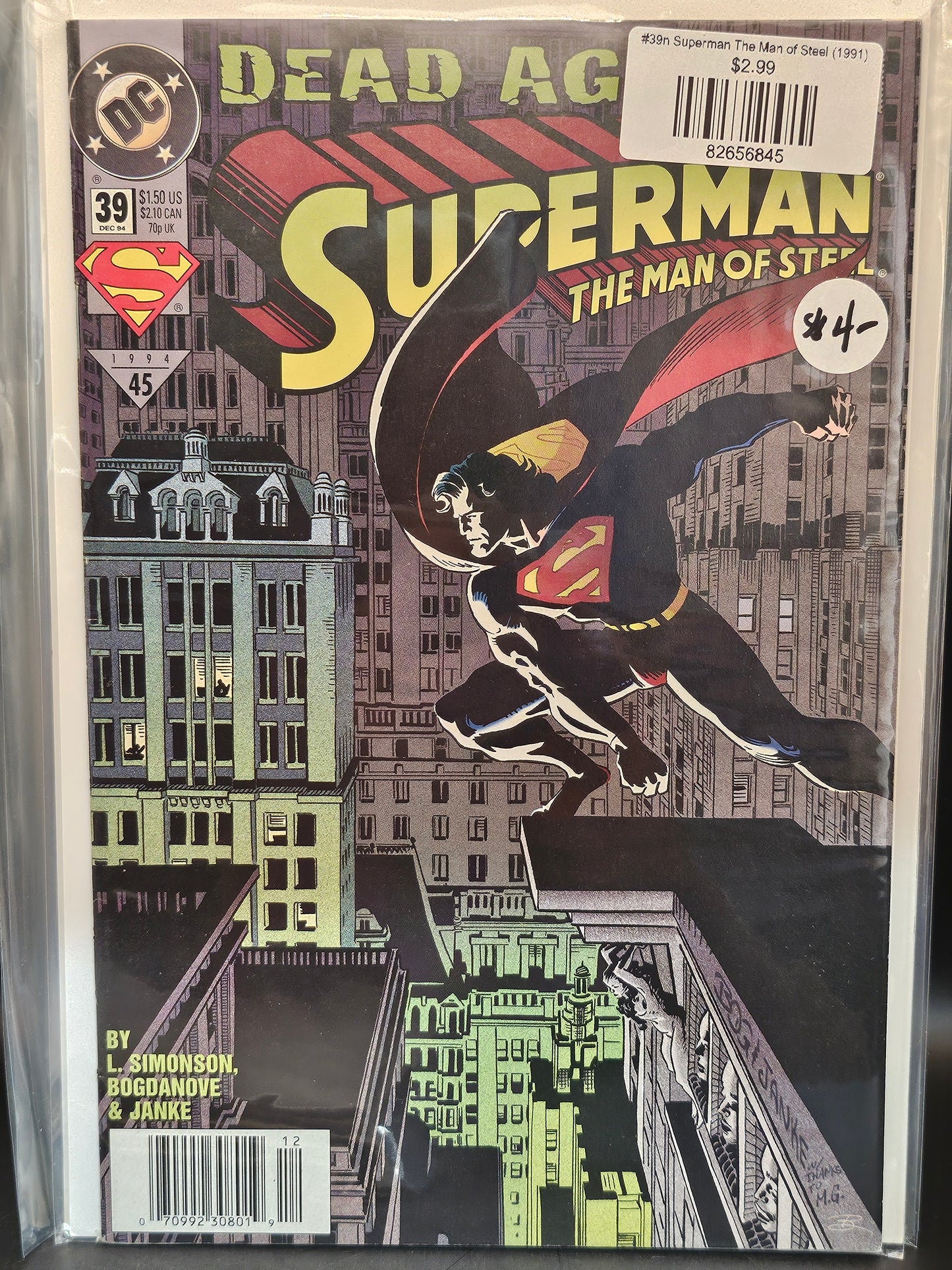 #39n Superman The Man of Steel (1991)