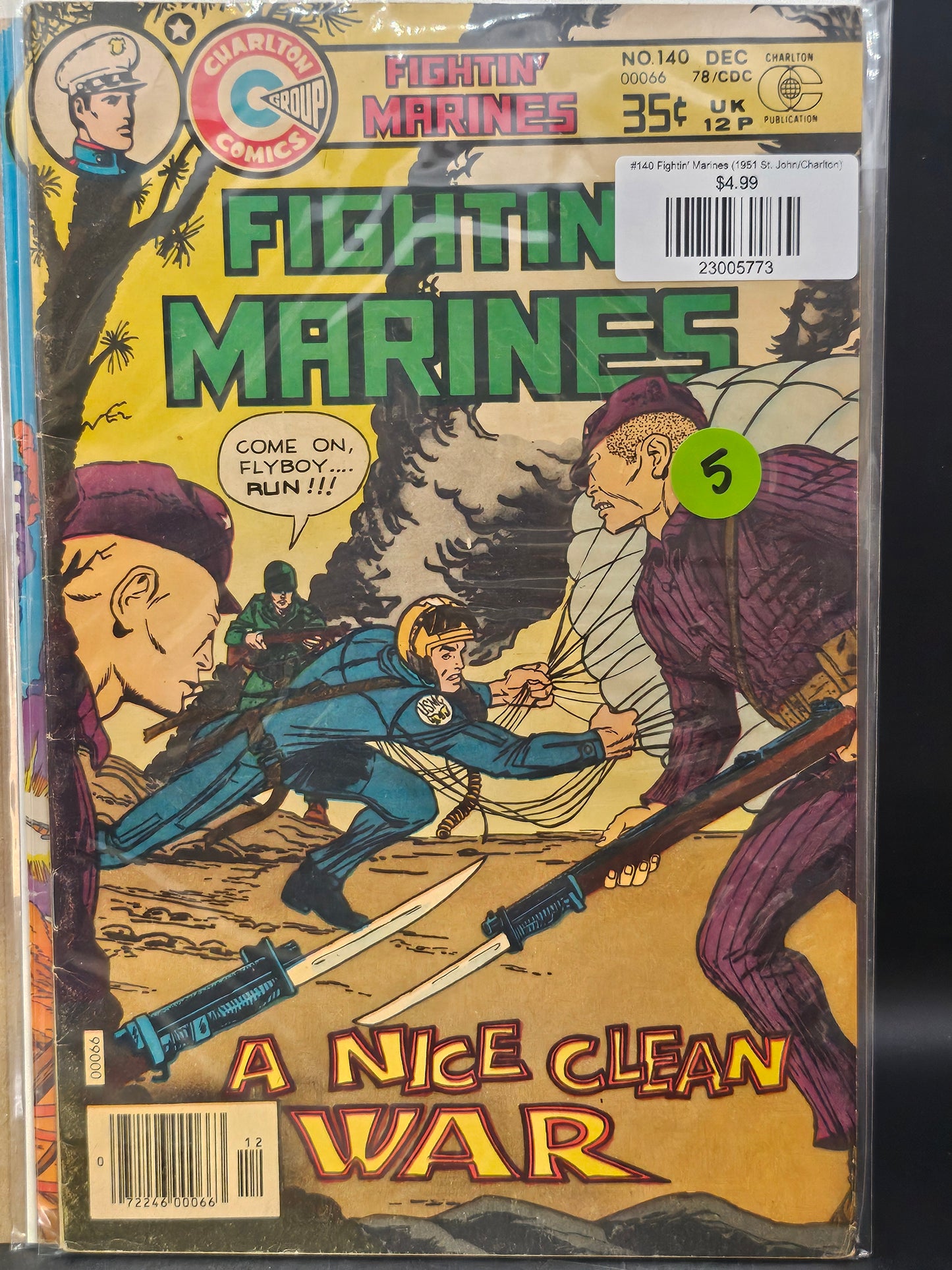 #140 Fightin' Marines (1951 St. John/Charlton)