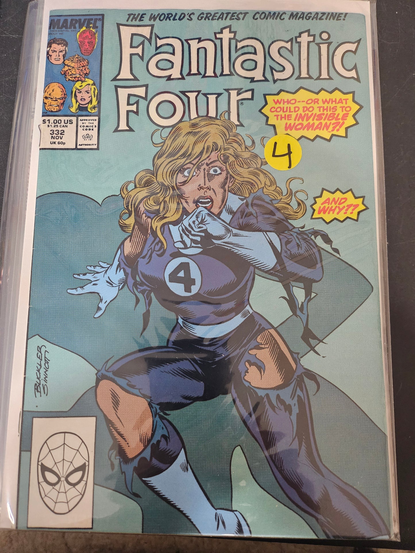 101.141 Fantastic Four – #332 – v1 (1961–1995)