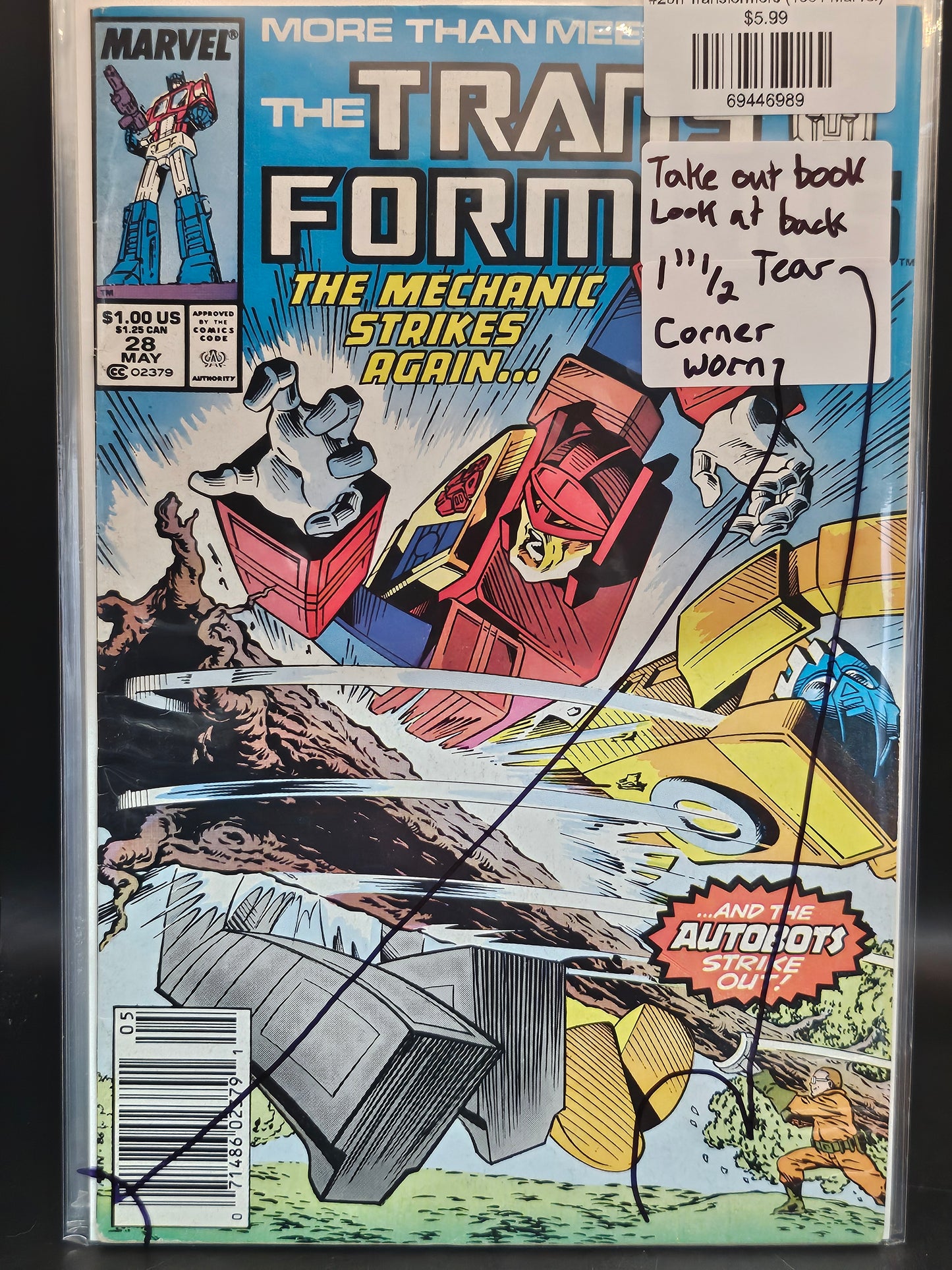 #28n Transformers (1984 Marvel)
