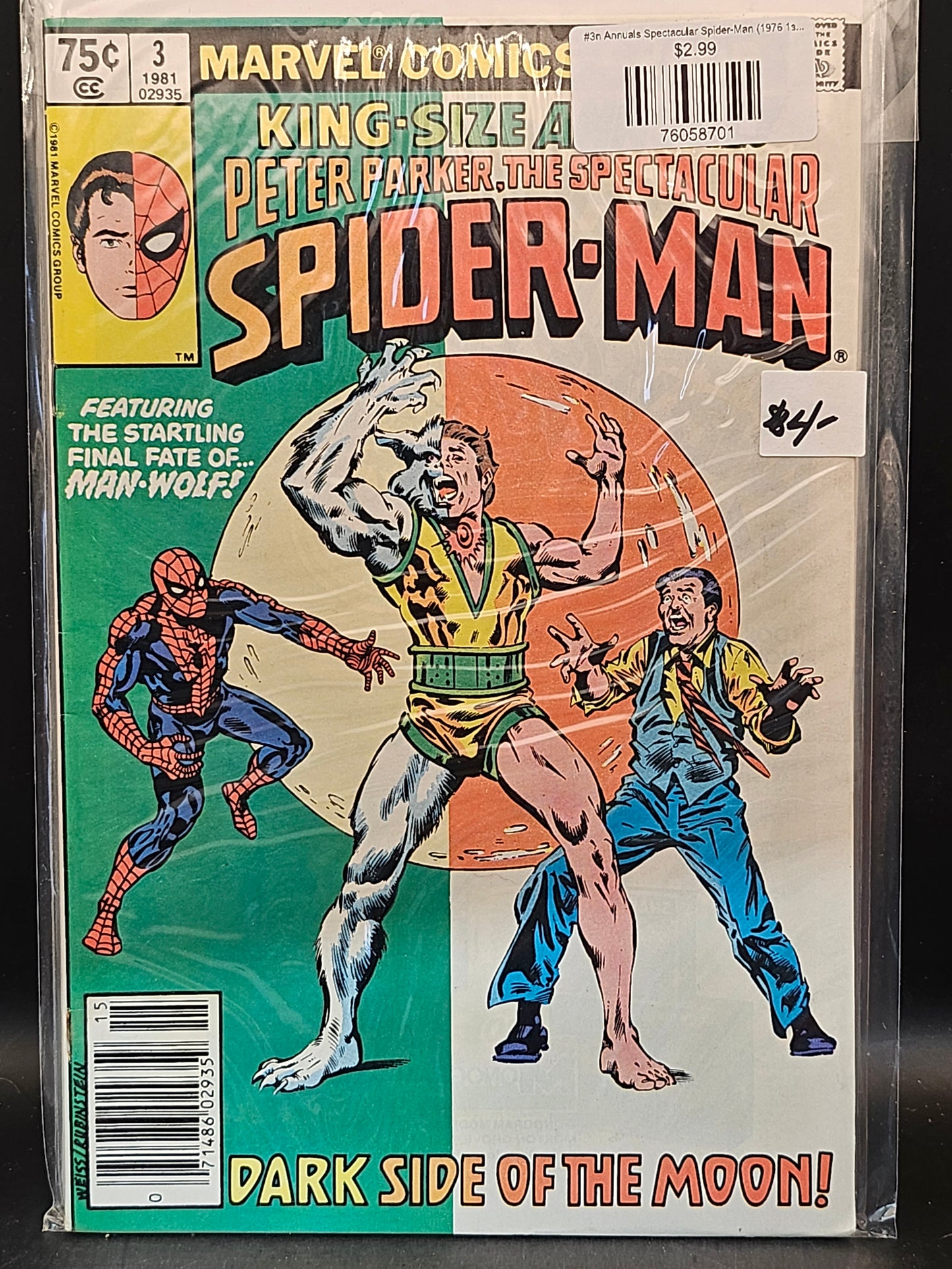 #3n Annuals Spectacular Spider-Man (1976 1st Series)