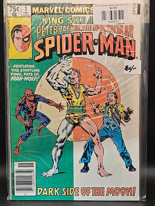 #3n Annuals Spectacular Spider-Man (1976 1st Series)