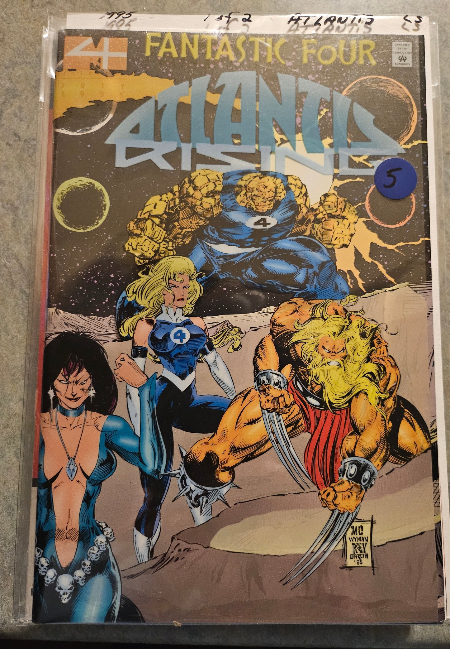 100.100 Fantastic Four – #1 of 4 – LS – Atlantis Rising