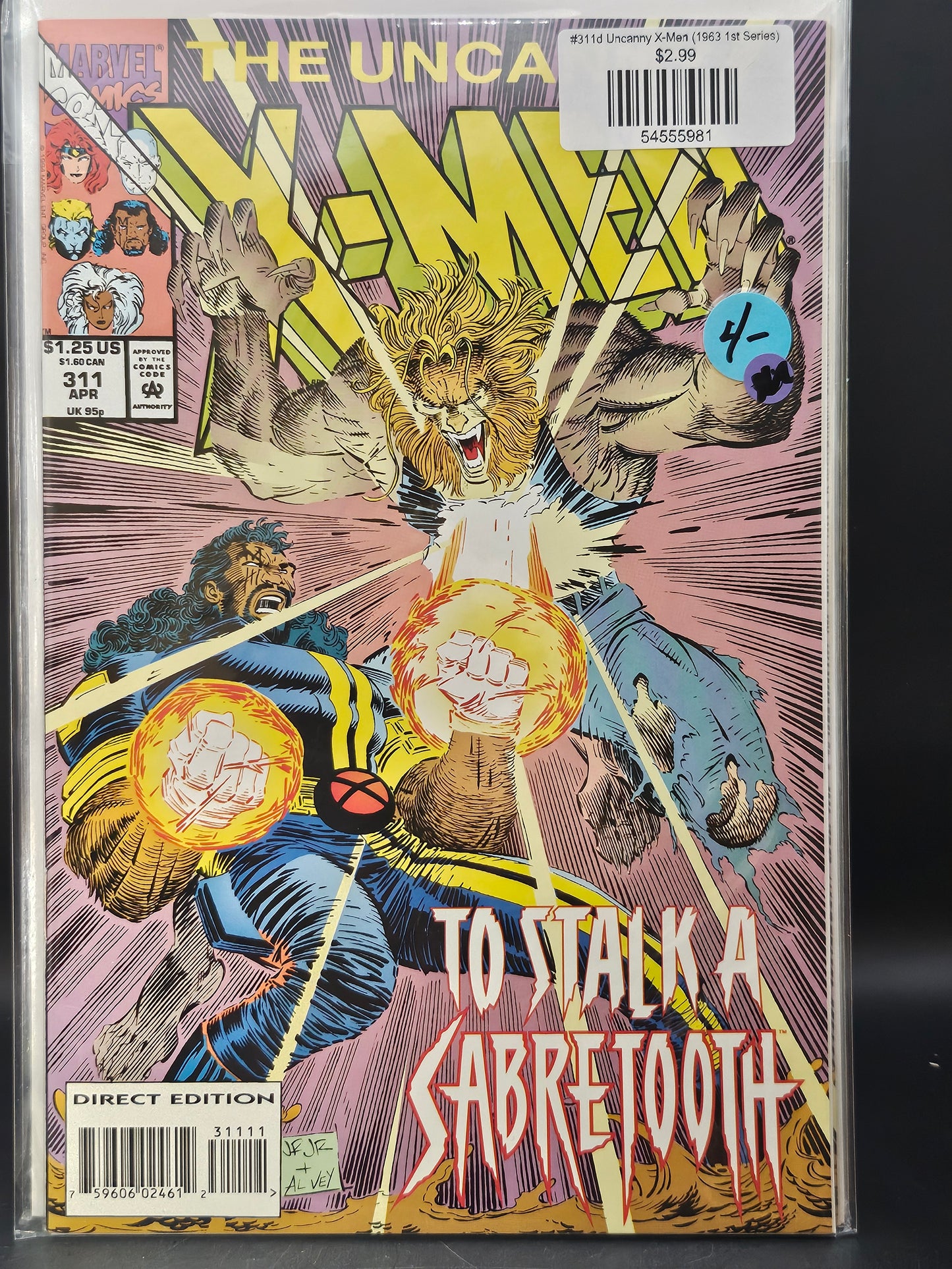 #311d Uncanny X-Men (1963 1st Series)