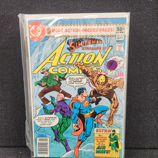 Action Comics #511 - The Man Who Could Not Die (DC 1980)