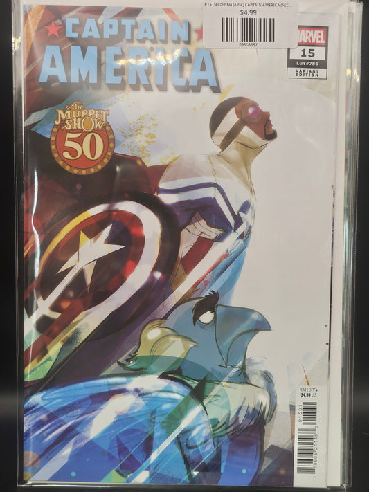 #15 (Nicoletta) [ARM] CAPTAIN AMERICA (NICOLETTA BALDARI MUPPETS VARIANT)