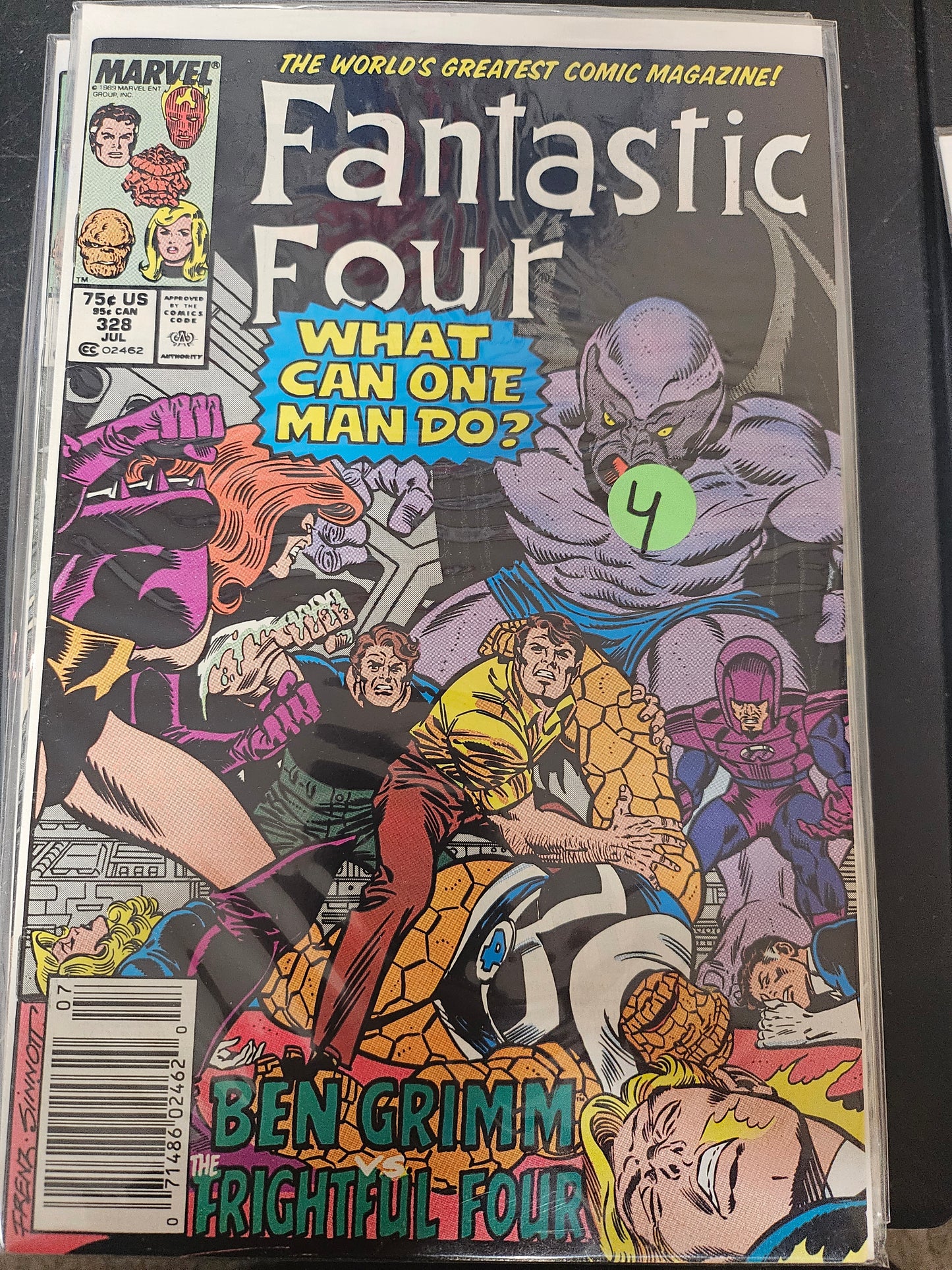 101.138 Fantastic Four – #328 – v1 (1961–1995)