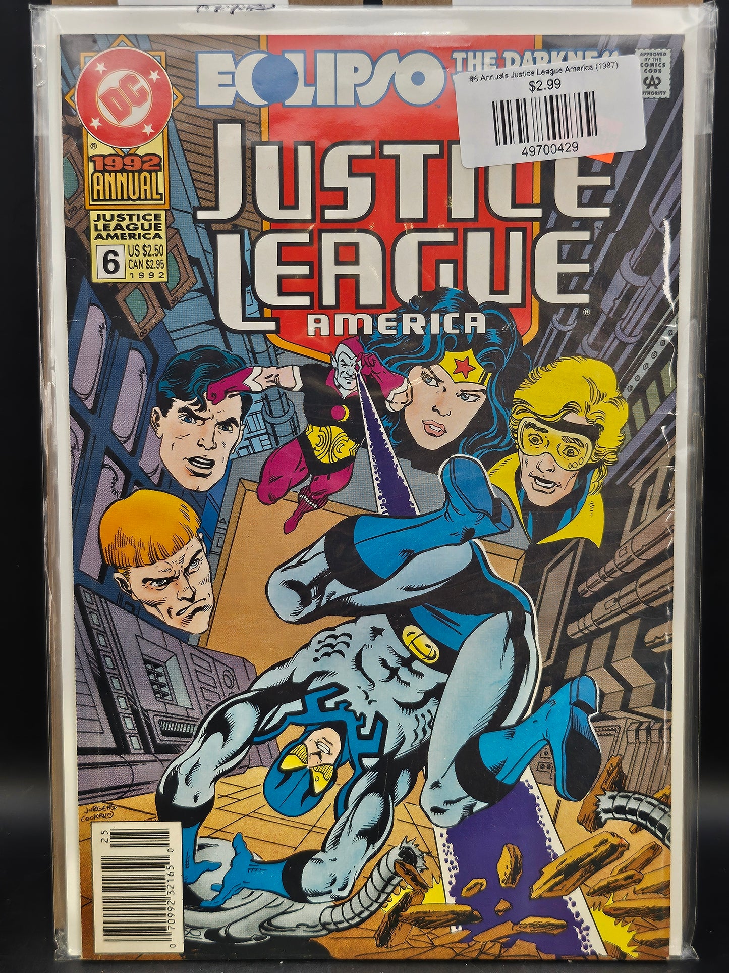 #6 Annuals Justice League America (1987)