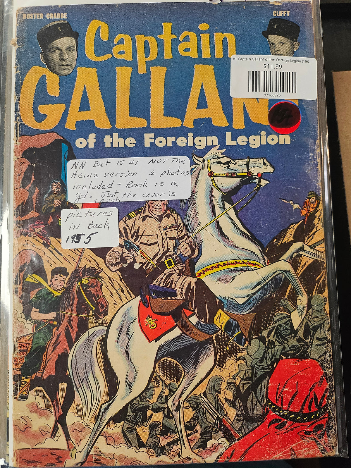 #1 Captain Gallant of the Foreign Legion (1955) (Photo Variant)