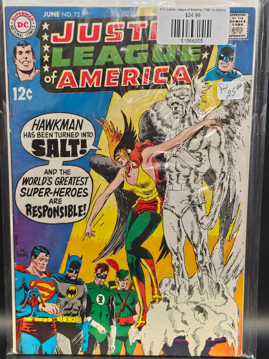 #72 Justice League of America (1960 1st Series)