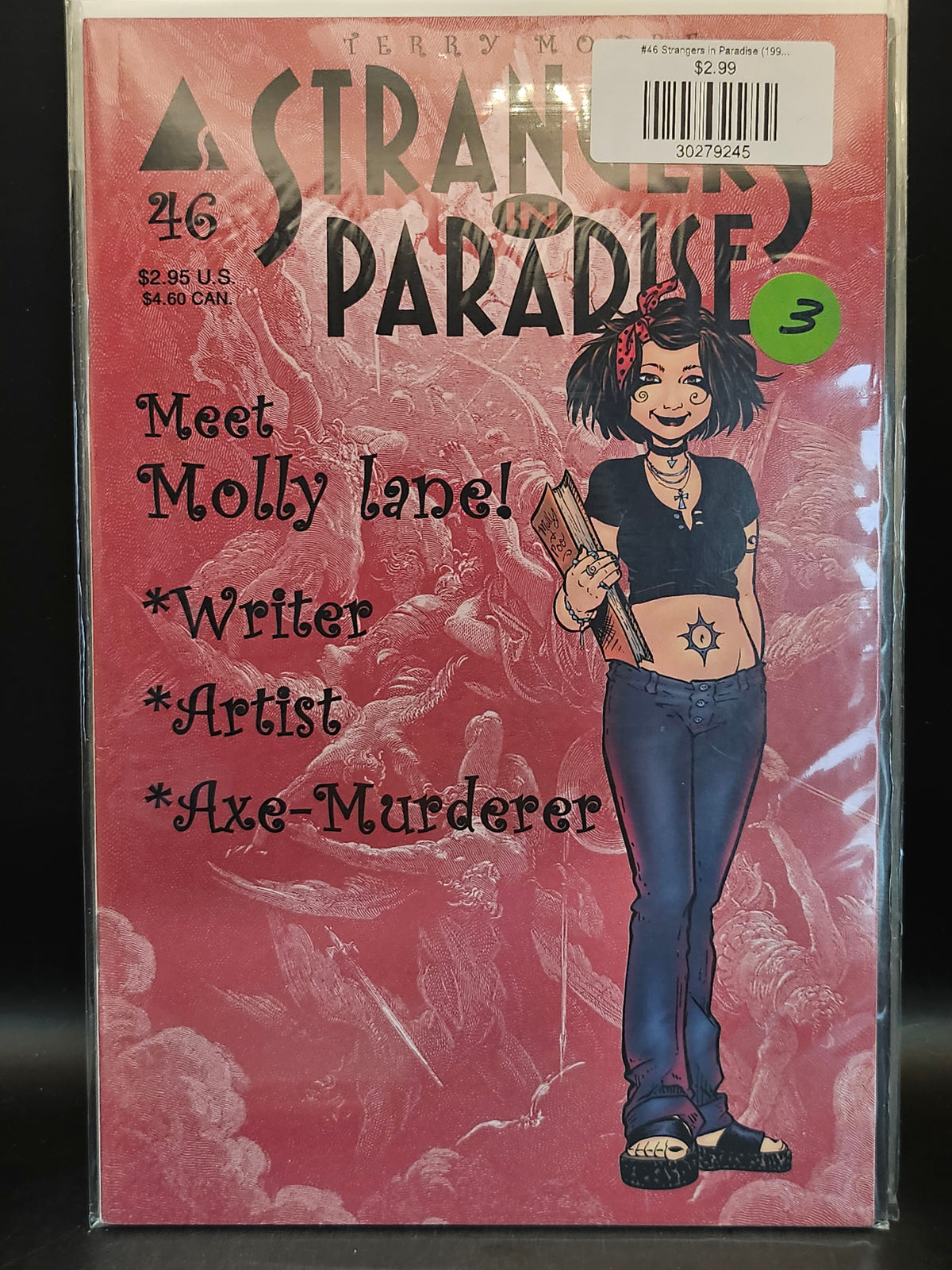 #46 Strangers in Paradise (1996 Homage/Abstract)
