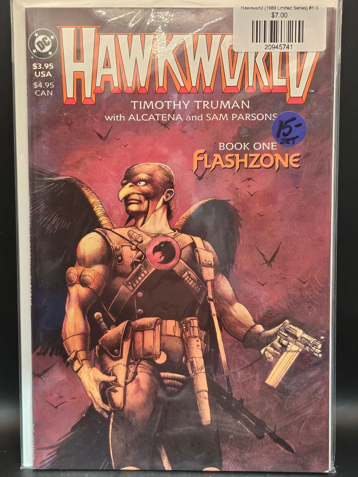 Hawkworld (1989 Limited Series) #1-3