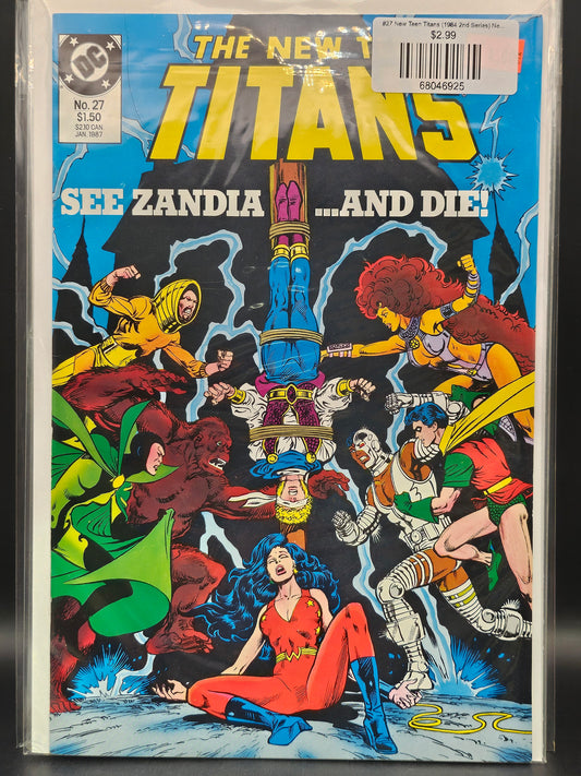 #27 New Teen Titans (1984 2nd Series) New Titans