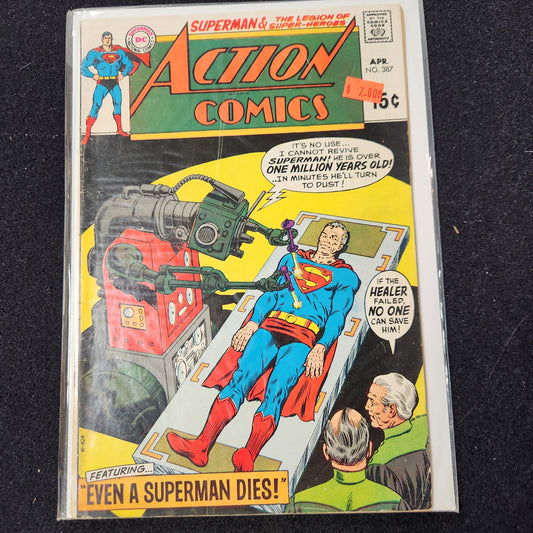 Action Comics #387 - Even a Superman Dies (DC 1970)