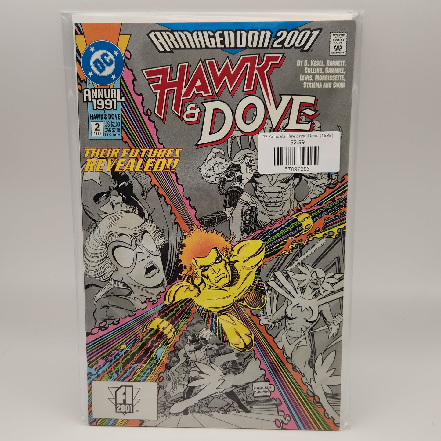 #2 Annuals Hawk and Dove (1989)