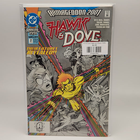 #2 Annuals Hawk and Dove (1989)