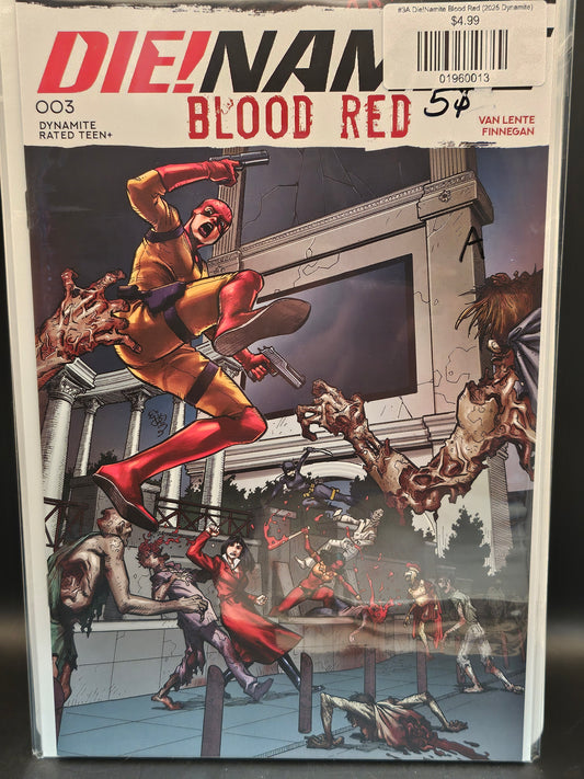 #3A Die!Namite Blood Red (2025 Dynamite)