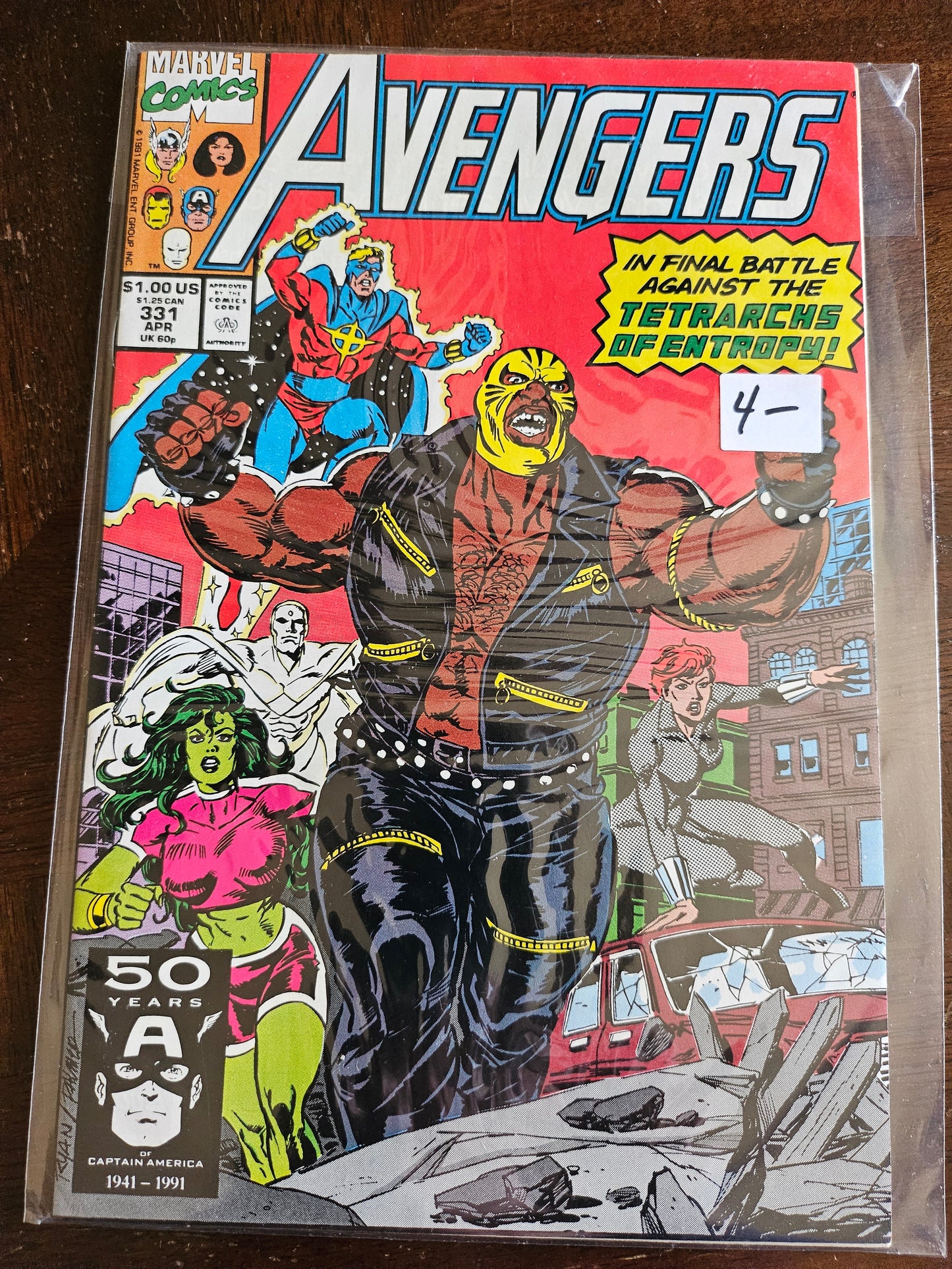 Avengers – Marvel Comics – (1963–1999) – Volume 1 – #331