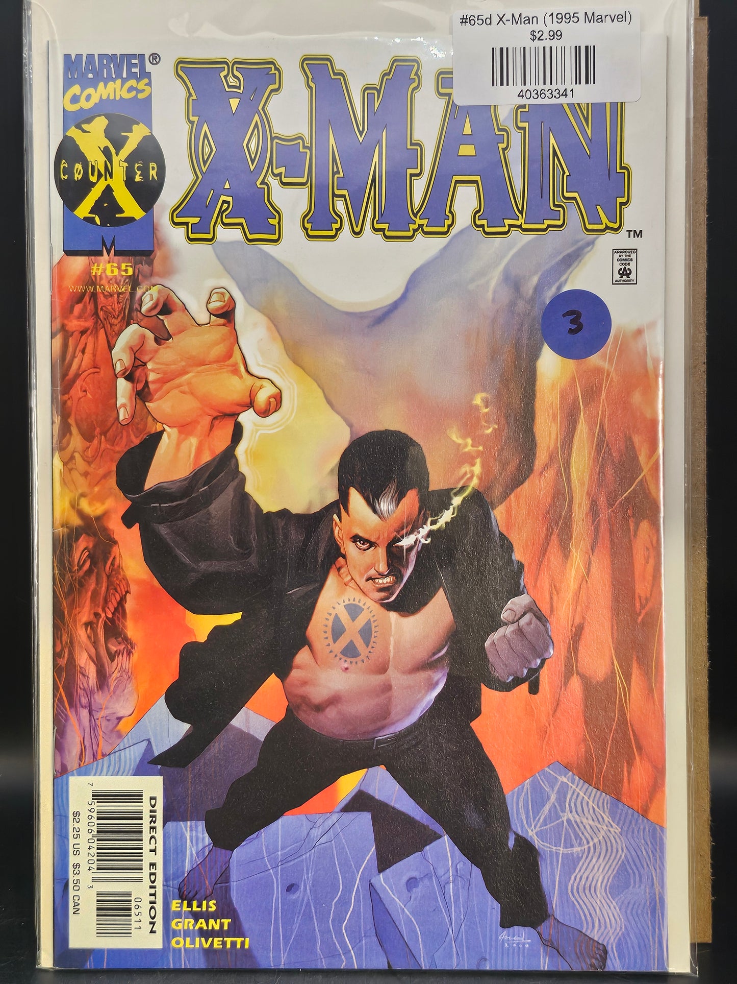 #65d X-Man (1995 Marvel)