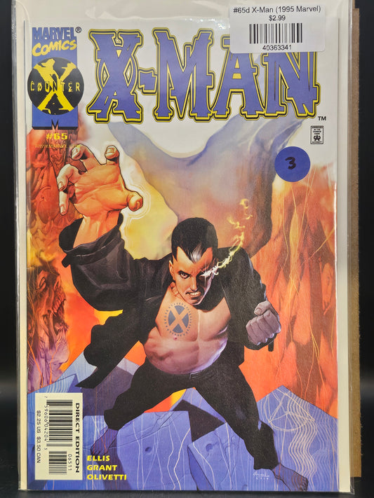 #65d X-Man (1995 Marvel)