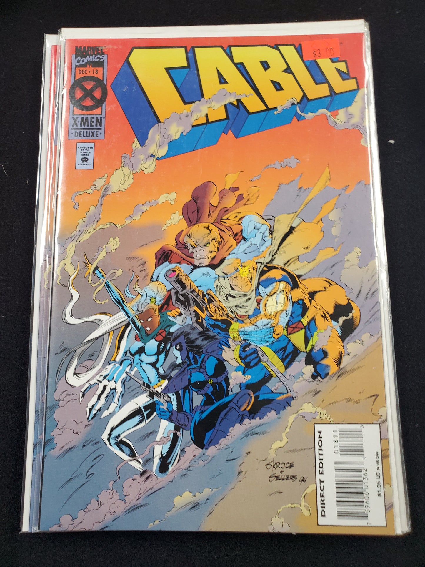 Cable – Marvel Comics – 1993–2002 – Volume 1 – #18 - Cover A - Deluxe Edition