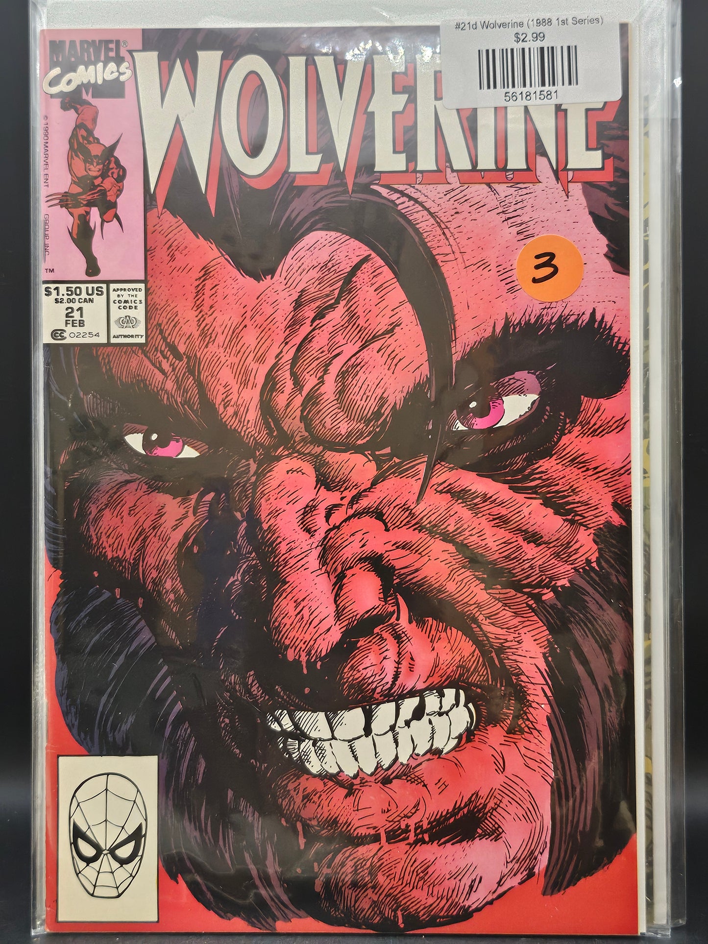 #21d Wolverine (1988 1st Series)