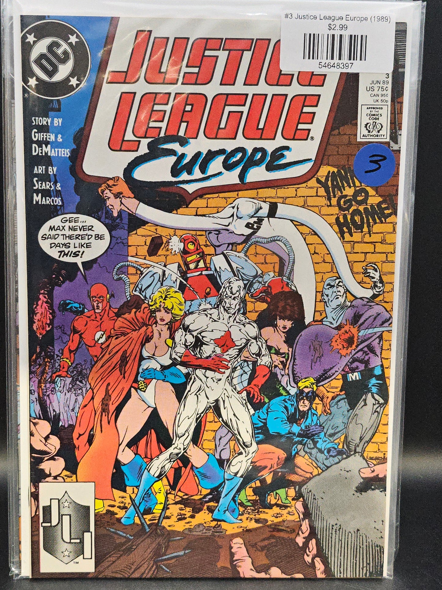 #3 Justice League Europe (1989)