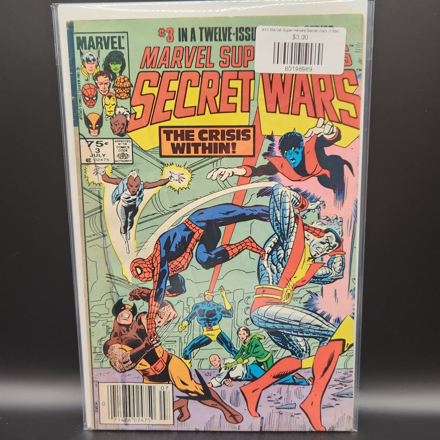 #3N Marvel Super Heroes Secret Wars (1984)