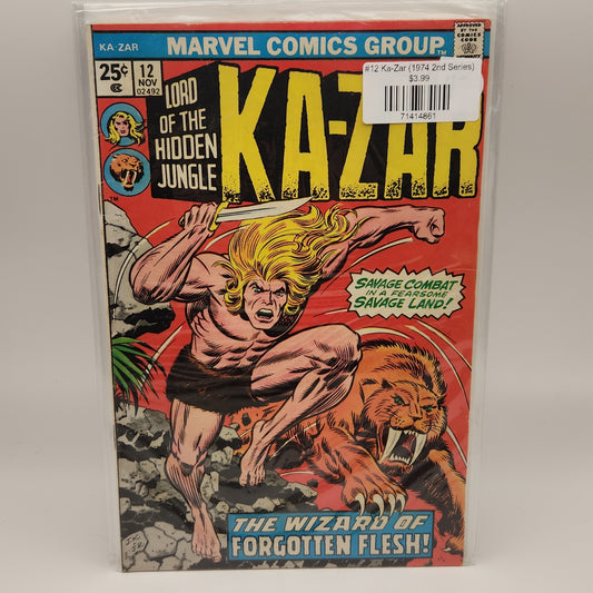 #12 Ka-Zar (1974 2nd Series)
