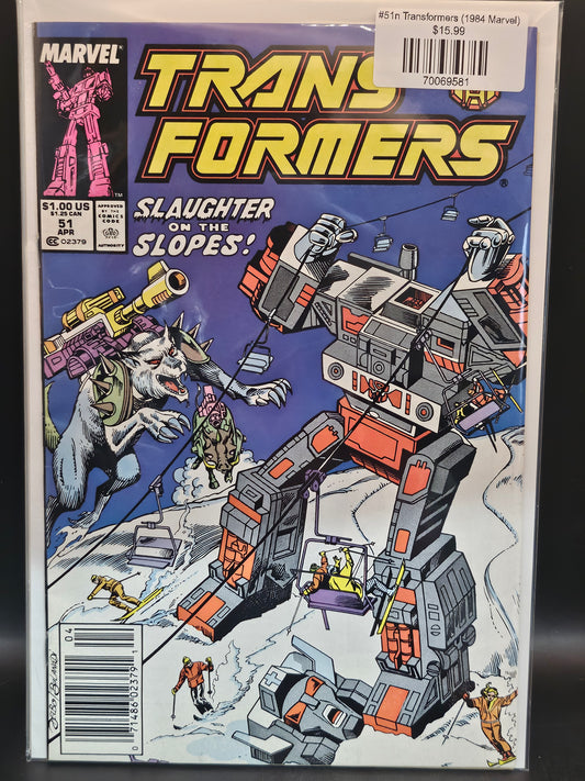 #51n Transformers (1984 Marvel)