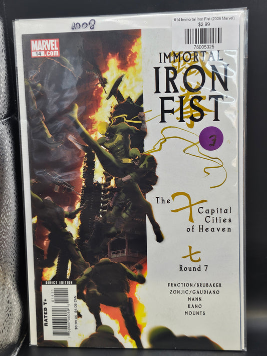 #14 Immortal Iron Fist (2006 Marvel)
