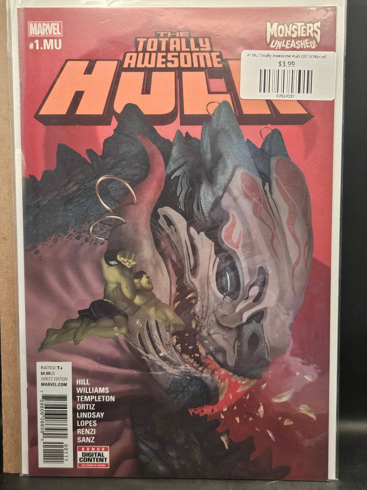 #1MU Totally Awesome Hulk (2016 Marvel)