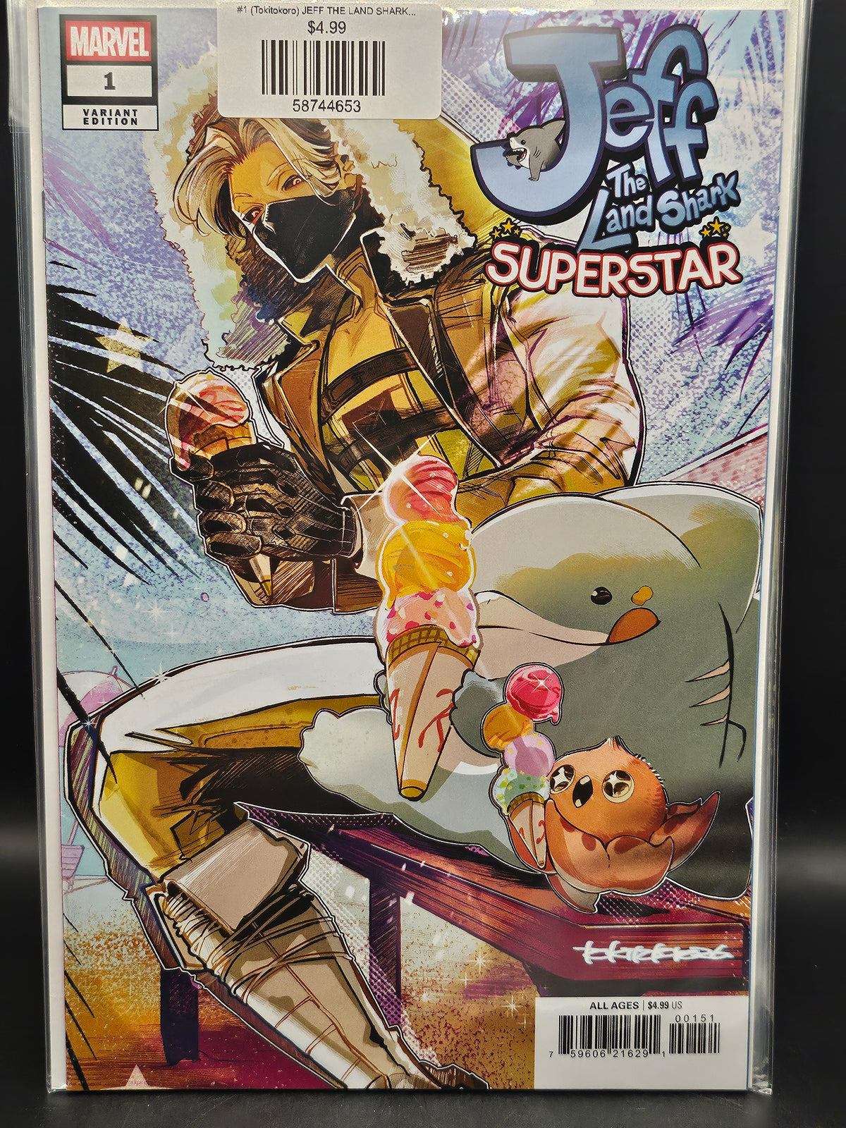 #1 (Tokitokoro) JEFF THE LAND SHARK: SUPERSTAR (TOKITOKORO VARIANT)