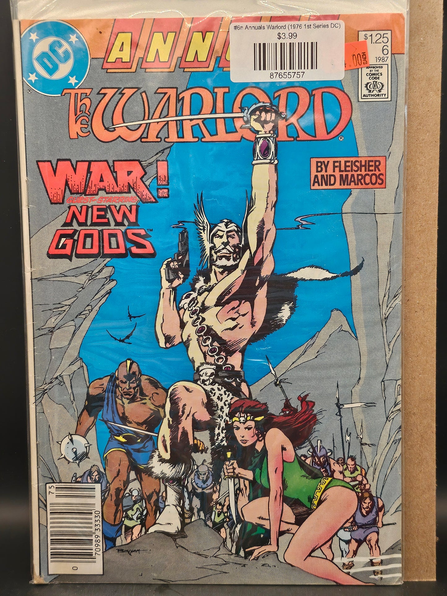 #6n Annuals Warlord (1976 1st Series DC)
