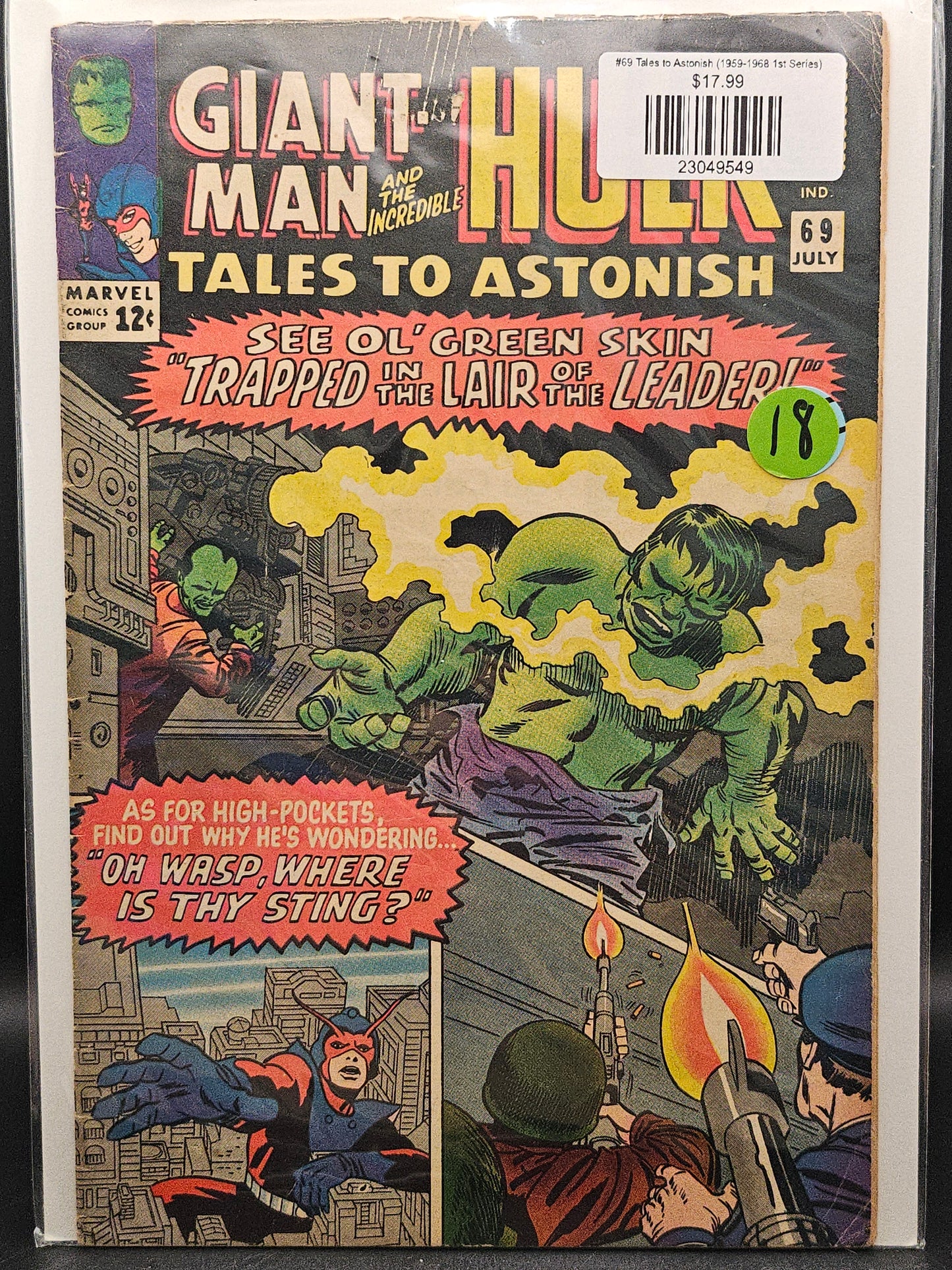 #69 Tales to Astonish (1959-1968 1st Series)