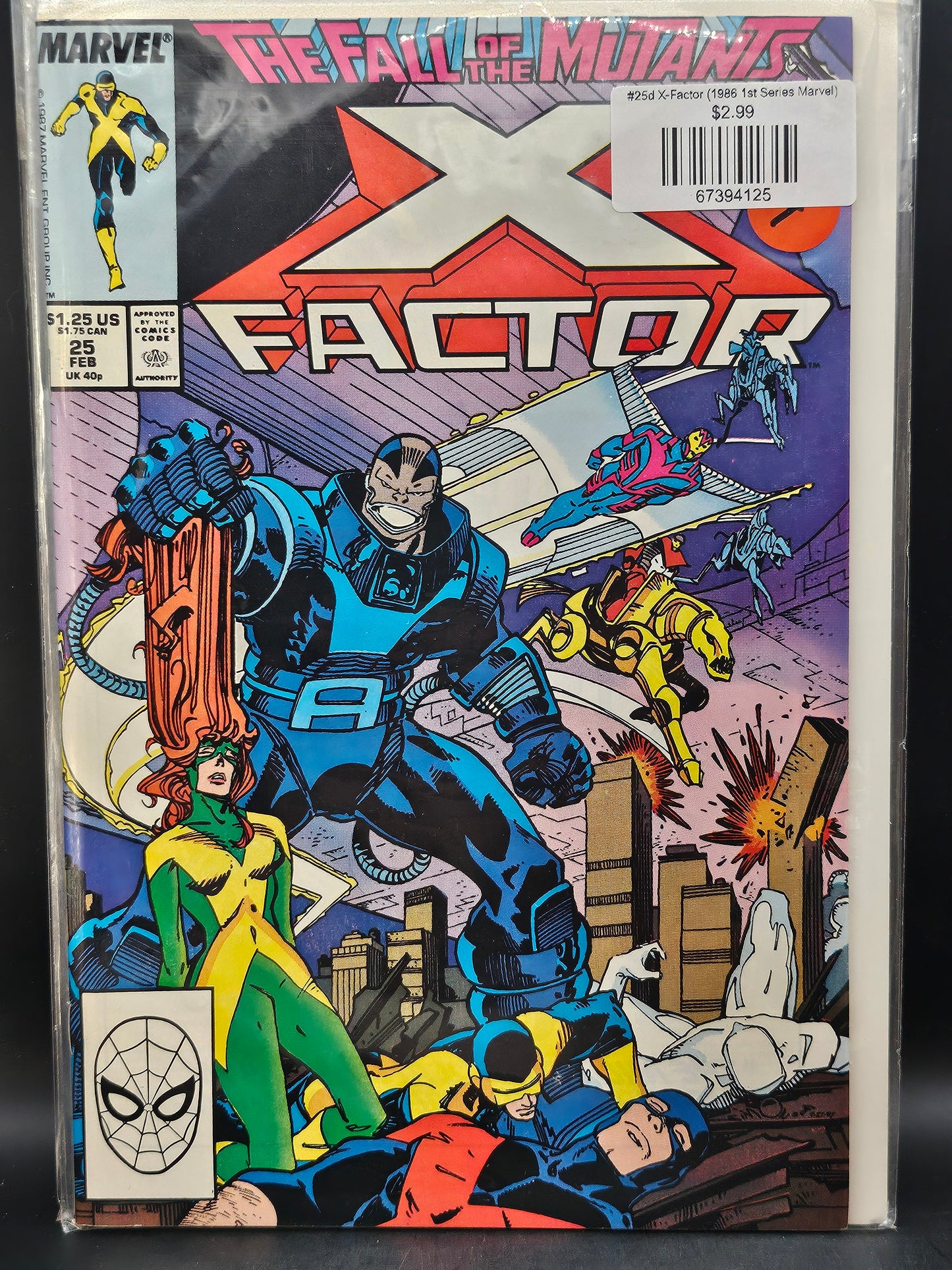 #25d X-Factor (1986 1st Series Marvel)